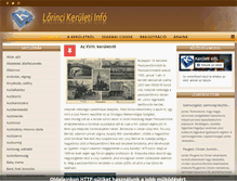 Tablet Screenshot of lorinci.info